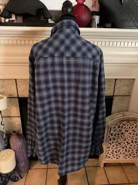 Under Armour Tradesman Long Sleeve Flannel Plaid Button-Down Shirt